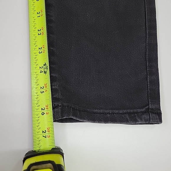 Needle And Cloth Jeans Black Skinny Ankle Women Size 14 Medium Rise Straight Leg - Picture 5 of 8